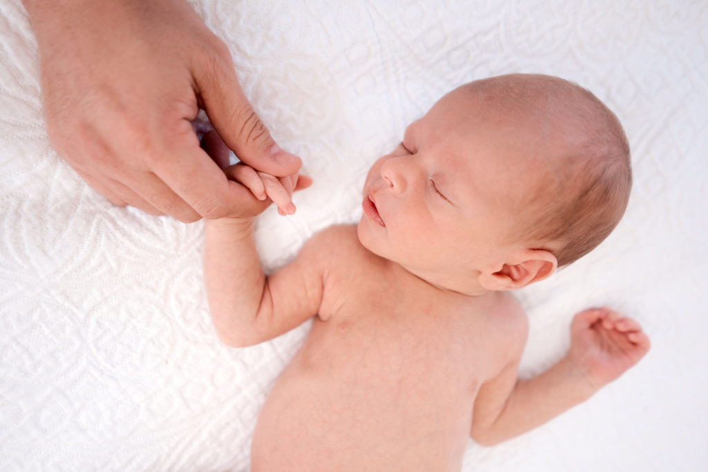 Noah newborn portrait