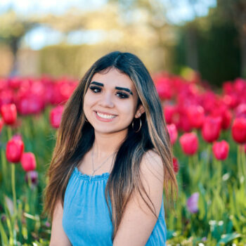 Elena Senior Portraits at the Dallas Arboretum