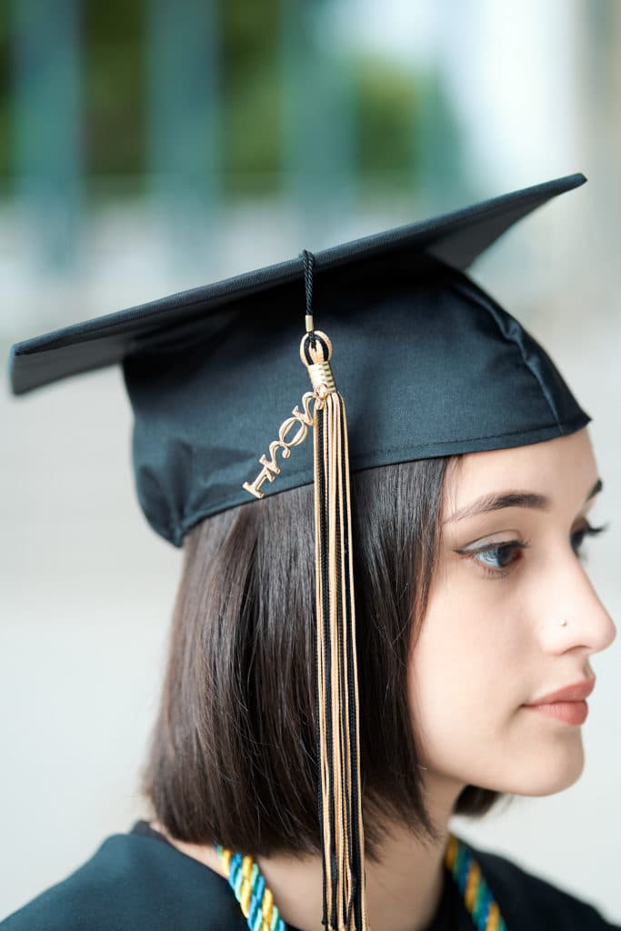 Elaina graduation portrait