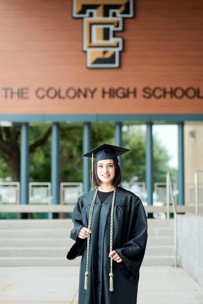 Elaina graduation portrait