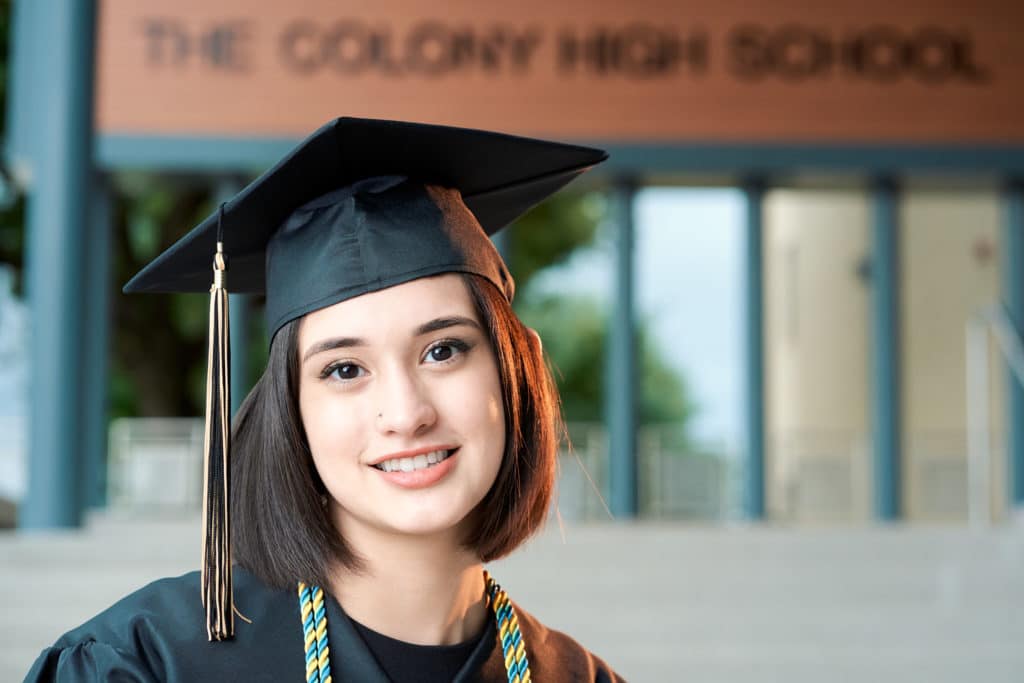 Elaina graduation portrait