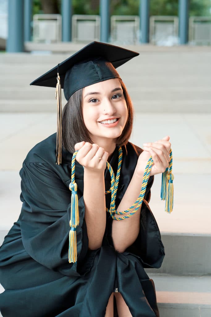 Elaina graduation portrait