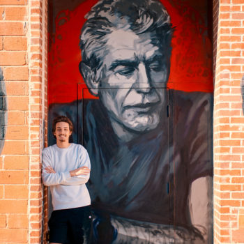 Adrien Senior Portraits in Deep Ellum