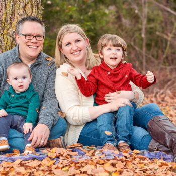 Daily Family Fall Portraits at East Hill Park