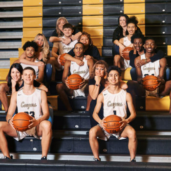 The Colony High School Basketball Group