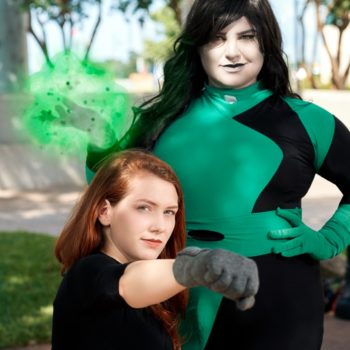 Julia + Maddy as Kim Possible and Shego Cosplay